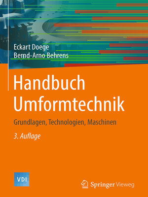 cover image of Handbuch Umformtechnik